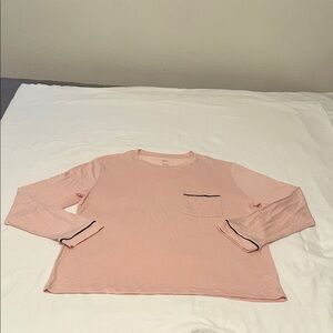 Stars Above Pink Long Sleeve Top